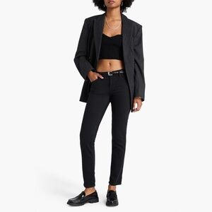 Frame Le Garcon Jeans Black Relaxed Fit